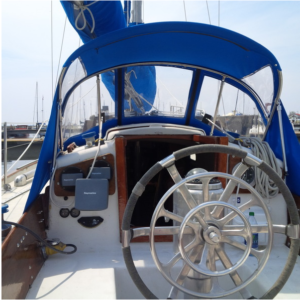 Mystique Wheel steering with trim tab